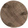 Clayre & Eef 6H2225 Fioriera da tavolo Ø 33x6 cm Marrone