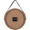 Clayre & Eef 6KL0781 Orologio da parete Ø 30x4 cm - 1xAA Marrone