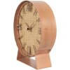 Clayre & Eef 6KL0782 Orologio da tavolo 20x6x24 cm - 1xAA Marrone