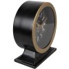 Clayre & Eef 6KL0785 Orologio da tavolo 12x6x14 cm - 1xAA Nero