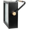 Clayre & Eef 6KL0789 Orologio da tavolo 19x5x19 cm - 1xAA Nero - Bianco