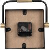 Clayre & Eef 6KL0789 Orologio da tavolo 19x5x19 cm - 1xAA Nero - Bianco