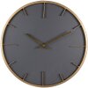 Clayre & Eef 6KL0795 Orologio da parete Ø 45x4 cm - 1xAA Grigio