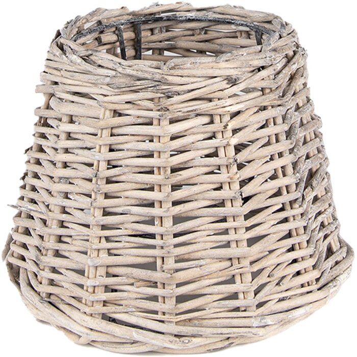 Clayre & Eef 6LAK0542 Paralume Ø 20x15 cm - E27 Marrone