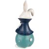 Clayre & Eef 6PR3614 Decorazione Coniglio 9x8x21 cm Turchese