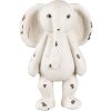 Clayre & Eef 6PR3640 Decorazione Elefante 6x4x10 cm Beige - Marrone