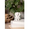 Clayre & Eef 6PR3640 Decorazione Elefante 6x4x10 cm Beige - Marrone