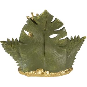 Clayre & Eef 6PR3818 Decorazione Giraffa 24x10x19 cm Colore oro - Verde