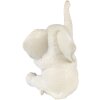 Clayre & Eef 6PR3820 Decorazione Elefante 8x6x10 cm Bianco - Rosa