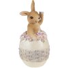 Clayre & Eef 6PR3832 Decorazione Coniglio 6x6x13 cm Beige - Marrone