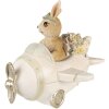 Clayre & Eef 6PR3838 Decorazione Coniglio 15x11x12 cm Beige - Marrone
