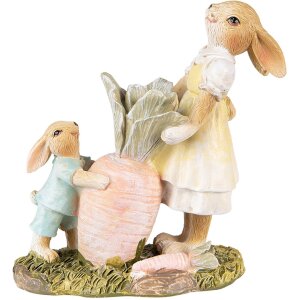 Clayre & Eef 6PR3844 Decorazione Coniglio 12x6x13 cm...
