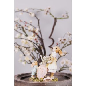 Clayre & Eef 6PR3844 Decorazione Coniglio 12x6x13 cm...