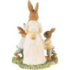Clayre & Eef 6PR3854 Decorazione Coniglio 12x8x15 cm Giallo - Marrone