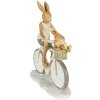 Clayre & Eef 6PR3869 Decorazione Coniglio 18x7x22 cm Bianco - Beige