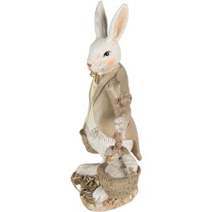 Clayre & Eef 6PR3872 Decorazione Coniglio 12x6x17 cm...