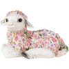 Clayre & Eef 6PR4879 Decorazione Pecora 25x13x16 cm Rosa
