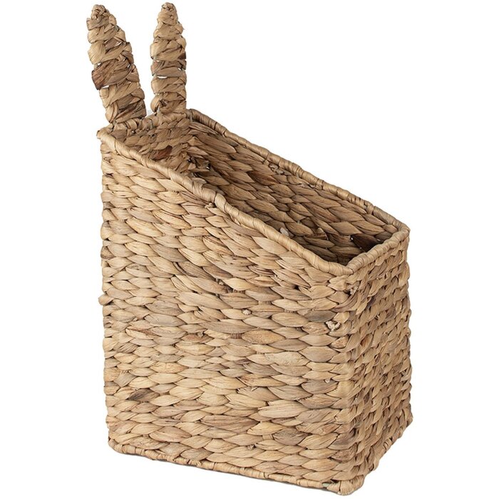 Clayre & Eef 6RO0597 Cestino 25x18x20-42 cm Marrone