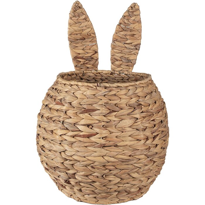 Clayre & Eef 6RO0598 Cestino Ø 33x30-49 cm Marrone