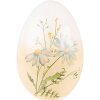 Clayre & Eef 6TE0465 Decorazione Uovo 11x11x17 cm Giallo - Blu