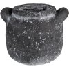 Clayre & Eef 6TE0469M Vaso da fiori 13x11x9 cm Grigio Rotondo
