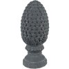 Clayre & Eef 6TE0473M Decorazione Pigna Ø 13x31 cm Grigio