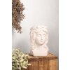 Clayre & Eef 6TE0486 Vaso da fiori Testa 20x17x30 cm Grigio