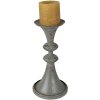 Clayre & Eef 6Y4946 Candeliere Ø 13x26 cm Grigio