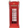 Clayre & Eef 6Y4948 Portabottiglie Telefono 11x11x29 cm Rosso