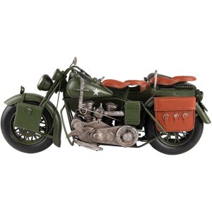 Clayre & Eef 6Y4962 Modello di moto con sidecar...