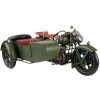 Clayre & Eef 6Y4962 Modello di moto con sidecar 38x26x18 cm Verde