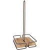 Clayre & Eef 6Y5256 Portarotolo da cucina 15x15x32 cm Marrone