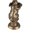 Clayre & Eef 6Y5322 Coniglio portacandele 10x7x16 cm color oro