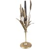 Clayre & Eef 6Y5323 Portacandele 16x16x45 cm color oro