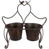 Clayre & Eef 6Y5436 Portapiante 39x18x39 cm Marrone