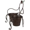 Clayre & Eef 6Y5436 Portapiante 39x18x39 cm Marrone