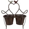 Clayre & Eef 6Y5436 Portapiante 39x18x39 cm Marrone