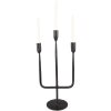 Clayre & Eef 6Y5443 Candeliere 21x12x43 cm Nero