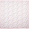 Clayre & Eef BPD01 Tovaglia 100x100 cm Beige - Rosa Quadrato