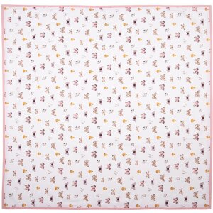 Clayre & Eef BPD05 Tovaglia 150x250 cm Beige - Rosa...