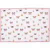 Clayre & Eef BPD40 Tovaglietta (6 pezzi) 48x33 cm Beige - Rosa