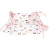 Clayre & Eef BPD47 Cestino per il pane 35x35x8 cm Beige - Rosa