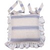 Clayre & Eef DFR25 Copricuscino per sedia Beige 40x40 cm Cotone Stile Country