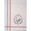 Clayre & Eef DFR42-1 Asciugamano da cucina 50x70 cm Asciugamano da tè beige