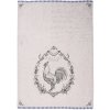 Clayre & Eef DFR42-2 Asciugamano da cucina 50x70 cm Asciugamano da tè beige