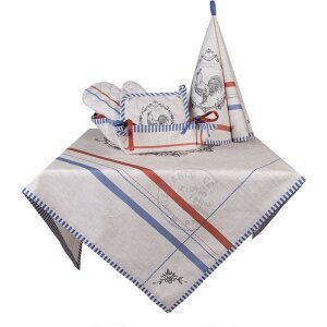 Clayre & Eef DFR45 Presina 20x20 cm Beige