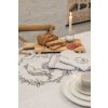 Clayre & Eef DFR47 Cestino per pane 35x35x8 cm Beige Quadrato