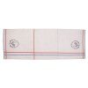 Clayre & Eef DFR64 Runner da tavola 50x140 cm Beige Rettangolo