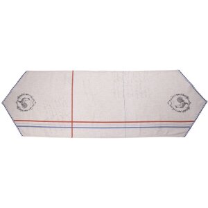 Clayre & Eef DFR65 Runner da tavola 50x160 cm Cotone...