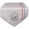 Clayre & Eef DFR65 Runner da tavola 50x160 cm Cotone country beige